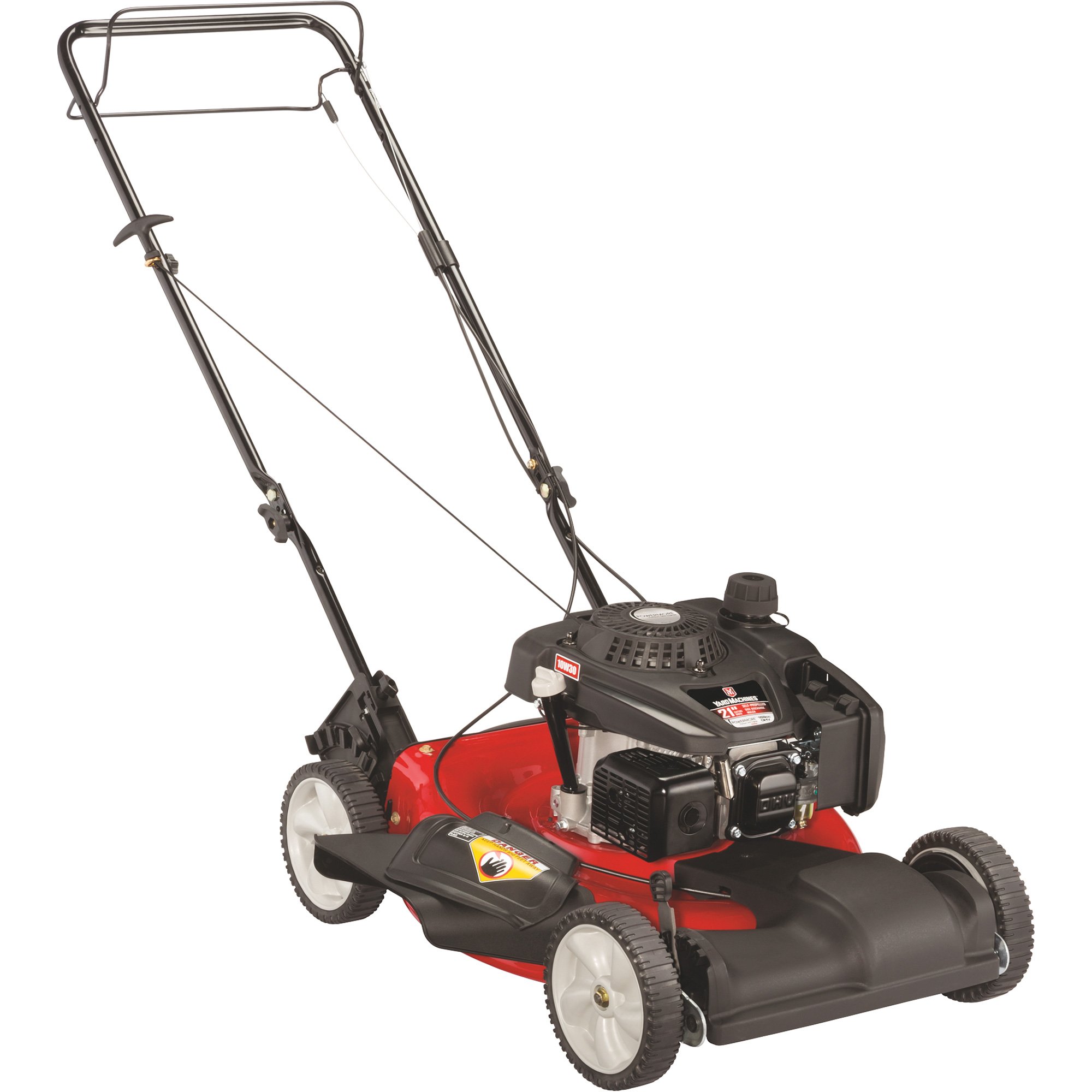 Yard Machines Self-Propelled Push Lawn Mower — 159cc Powermore Engine, 21in. Deck, Model# 12A-A0M5700